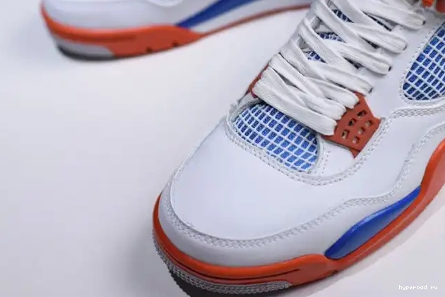 Bright White Blue Jordan 4 Air Crimson-Royal 308497-171 0415